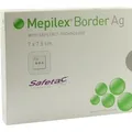MEPILEX Border Ag Schaumverb.7x7,5 cm steril, 5 St PZN 01410438