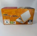 New Nintendo 2DS XL Weiß / Orange OVP guter Zustand