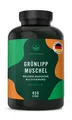 Grünlippmuschel Kapseln hochdosiert - 2.000mg aus Neuseeland - 450 Kapseln - TRUE NATURE®