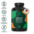 Grünlippmuschel - 450 Kapseln - Premium: Kultiviert in Neuseeland - TRUE NATURE®