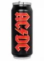 AC/DC Logo  Edelstahl-Trinkflasche  400 ml Vol. Back in Black