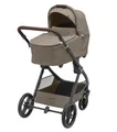 Maxi-Cosi Oxford Plus Baby Kinderwagen, 2-in-1 Set, mit Babywanne, 0–4 Jahre, 0–22 kg, kompakt zusammenklappbar, Sanfte Federung, 3 Liegepositionen, 10 kg großen Aufbewahrungskorb, Twillic Truffle