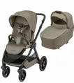 Maxi-Cosi Kinder-Buggy Maxi-Cosi Oxford Plus Baby Kinderwagen, 2-in-1 Set, mit Babywanne, 0–4, Bequeme Babywanne für Neugeborene Geräumiger Sitz und ergonomische R…