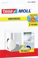 Tesa 05422-00100-01 Dichtband tesamoll Universal Weiß (L x B) 1m x 38mm 1St.