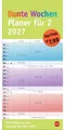 Athesia Kalenderverlag Wandkalender Bunte Wochen Planer für 2 2027