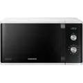 Samsung MG23K3614AW/EG, Arbeitsplatte, Kombi-Mikrowelle, 23 l, 800 W, Eingebautes Display, Drehregler - Weiß