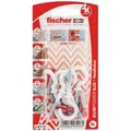Fischer Dübel DuoPower Ø 6 mm x 30 mm RH N K 6 Stück mit Rundhaken