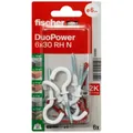 Nylondübel Fischer DuoPower 6 x 30 Haken rund RH N K 6 Stück