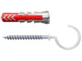 Fischer DuoPower 6 x 30 RH mit Rundhaken, nylonbeschichtet 535481 VSB-Karte