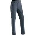 Maier Sports Zippoff-Funktionshose "Nata" in Anthrazit - 36