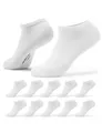 Occulto Herren Sneaker Socken 10er Pack (Modell: Johannes) Weiß 39-42