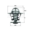 Mahle Thermostat für Audi Ford Seat Skoda Trabant VW