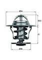 MAHLE TX 15 87D Thermostat, Kühlmittel für AUDI FORD SEAT SKODA TRABANT VW
