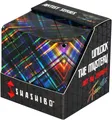 Shashibo Formwechsel-Box – Preisgekrönter, patentierter Zappelwürfel mit 36 Seltenerdmagneten – lässt Sich in über 100 Formen verwandeln (Disco Plaid)