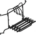 EuroCarry Fahrradträger für Fiat Ducato ab Bj. 07/2006, Scharnierbefestigung, schwarz für 4 Fahrräder