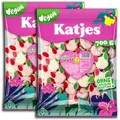 2 er Pack Katjes XXL Grün-Ohr Hase 2 x 700g