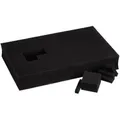 Systemkoffer Rasterschaumstoff, Einlage schwarz, für E-Case S-C, E-Case S-F