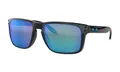 OAKLEY HOLBROOK XL Sonnenbrille polished black/prizm sapphire
