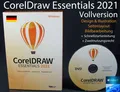 Corel DRAW Essentials 2021 + Photo-Paint Windows Box + DVD OVP NEU