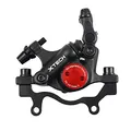 ShenZhenShiShiLiLan CNC hydraulische Scheibenbremse Fahrrad, Fahrrad-Scheibenbremsen-Set vorne und hinten, hydraulische Bremse Fahrrad aus Aluminiumlegierung für MTB Mountainbike, schwarz