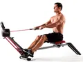 BODYCOACH Rudergerät 2in1 Rudermaschine & Tube Allround Fitnessgerät 3fach Seilzug