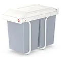 Hailo Multi-Box duo L, Einbau-Mülleimer, 2x14 ltr (30 l) (3659-001)