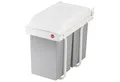 Hailo Einbau-Mülltrennsystem Multi-Box duo L | 28,0 Liter | Legierter Stahl