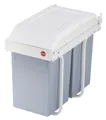 Hailo Einbau-Mülleimer Mülltrennung System 2x14L Volumen Abfallsammler Eimer NEU