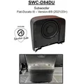 Alpine SWC-D84DU Woofer Tiefton-Lautsprechergehäuse kompatibel mit Fiat Ducato 9