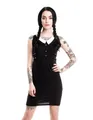 Heartless Clothing Kleid Wednesday Dress Schwarz M