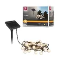 Solar LED Lichterkette Soala IP44 3000K 30x3lm Schwarz
