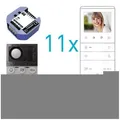 TCS video:pack Einbau PVIF110/001 Türsprech-Set video:pack
