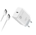 Cellularline USB-C Charger Kit für Apple 20W PD White (60758) USB-Ladegerät