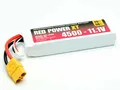 RED POWER LiPo Akku RED POWER XT 4500 - 11,1V / 15433