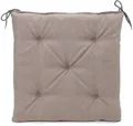 Gözze Sitzauflage Darco Uni, (1 St), 1 Stück, Maße: 40 x 40 x 4 cm, mit Füllung, mit Bindebändern