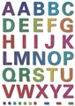HERMA Buchstaben-Sticker MAGIC, A-Z, Stone geprägt