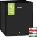 Stillstern Mini Kühlschrank E 45L mit Abtauautomatik, Schloss, Frostfach, Leise, Ideal für Küche, Büro, Schlafzimmer, Hotels und kleine Wohnung...
