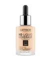 CATRICE HD Liquid Coverage Flüssige Foundation 30 ml Nr. 002 - Porcelain Beige