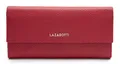 Lazarotti Bologna Leather Wallet With 12 Card Slots L Geldbörse Red Neu