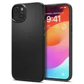 Spigen Thin Fit Hülle für iPhone 15, Schwarz