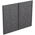 SKANHOLZ Seitenwand, Breite: 78,5 cm, schiefergrau