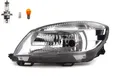 Scheinwerfer kompatibel zu Skoda Fabia 54 04/2010-12/2014 Links mit Leuchtmittel