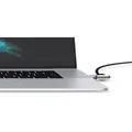 Ledge MacBook Pro Touch Bar Schlossadapter - Kabelgebundenes Schloss - Silber