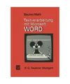 Textverarbeitung mit Microsoft WORD, Wolfgang Mehl, Helmut Becker