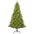 Black Box Trees Nagoya Weihnachtsbaum mit Beleuchtung - Künstlicher Tannenbaum H180 x Ø108 cm - Christmas Tree Warmweiße LED - Grün