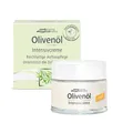 medipharma cosmetics Olivenöl Intensivcreme LSF 20 – reichhaltige Gesichtscreme mit kaltgepresstem Olivenöl, Vitamin A & E – Tagespflege mit UV-Schutz – Pflege für normale bis trockene Haut – 50 ml