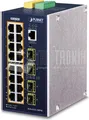 PLANET IGS-6325-16P4S - Switch - L3 - managed - 16 x 10/100/1000 (PoE+) + 4 x Gigabit SFP - an DIN-Schiene montierbar, wandmontierbar - PoE+ (320 W) - Gleichstrom (IGS-6325-16P4S)