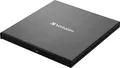 Verbatim Slimline 4K externer Blu-ray-Brenner schwarz 43888