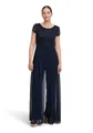Vera Mont Damen Jumpsuit kurzarm 38, Night Sky