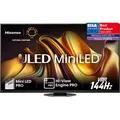 HISENSE Mini-LED-Fernseher "65U8NQ", E (A-G), schwarz, 65, Fernseher, 4KUHD, ULED, Mini LED